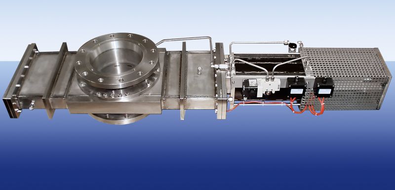 Trennschieber aus Titan – Sonderarmatur für den Chlor-Alkali-Betrieb